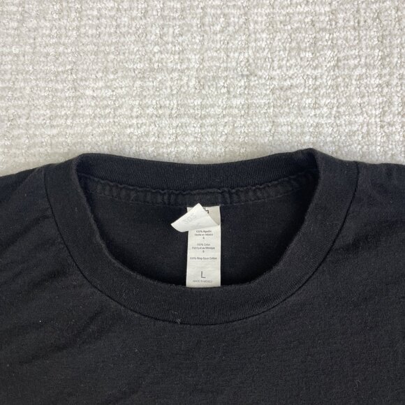 Y2K Ice Nine Kills Horrorwood The Silver Scream 2 Horror AOP T-Shirt Sz L Black - Picture 8 of 16